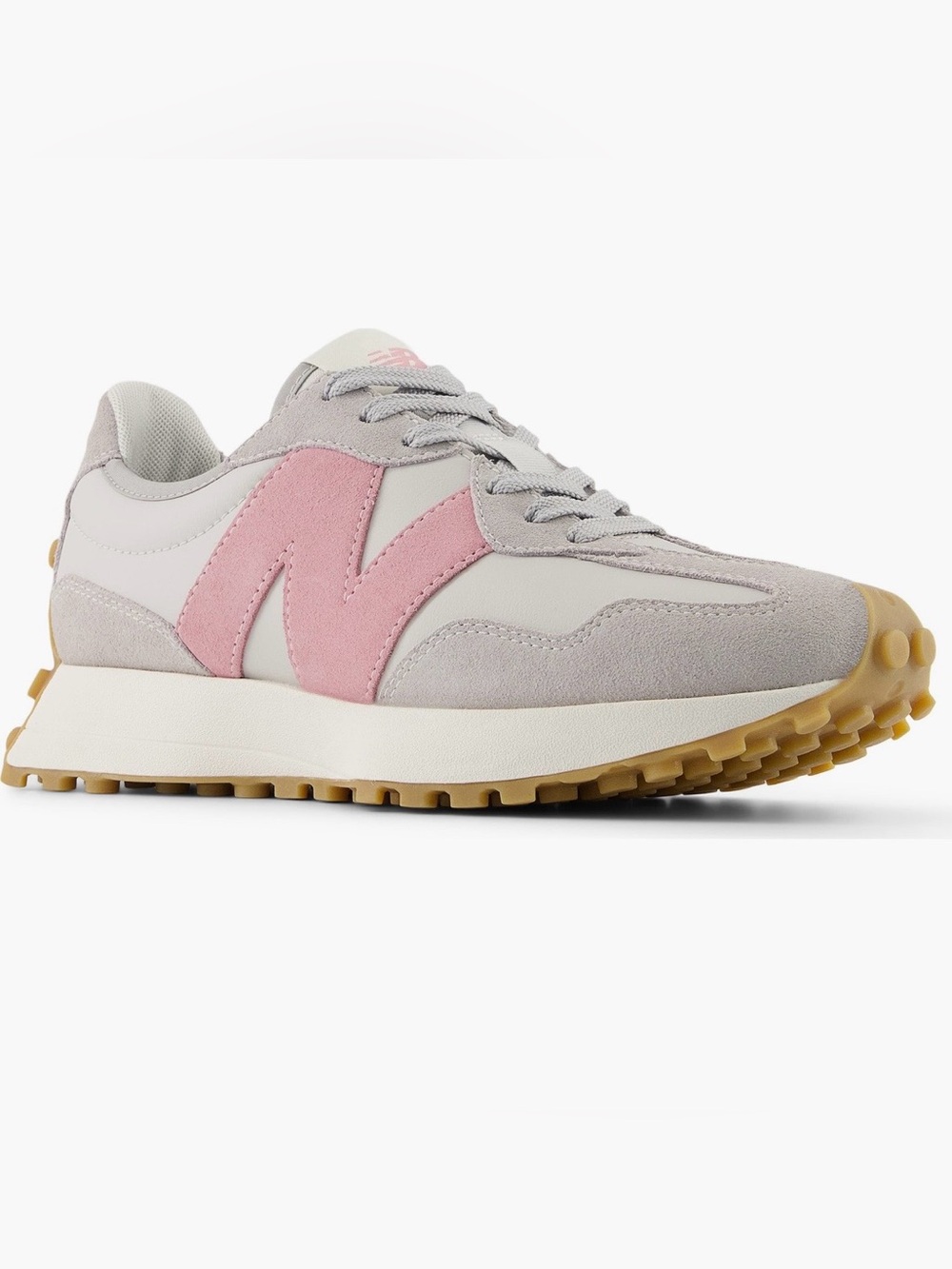 New Balance 327 Raincloud & Pink Taffy Women’s Size 8.5 Sneakers